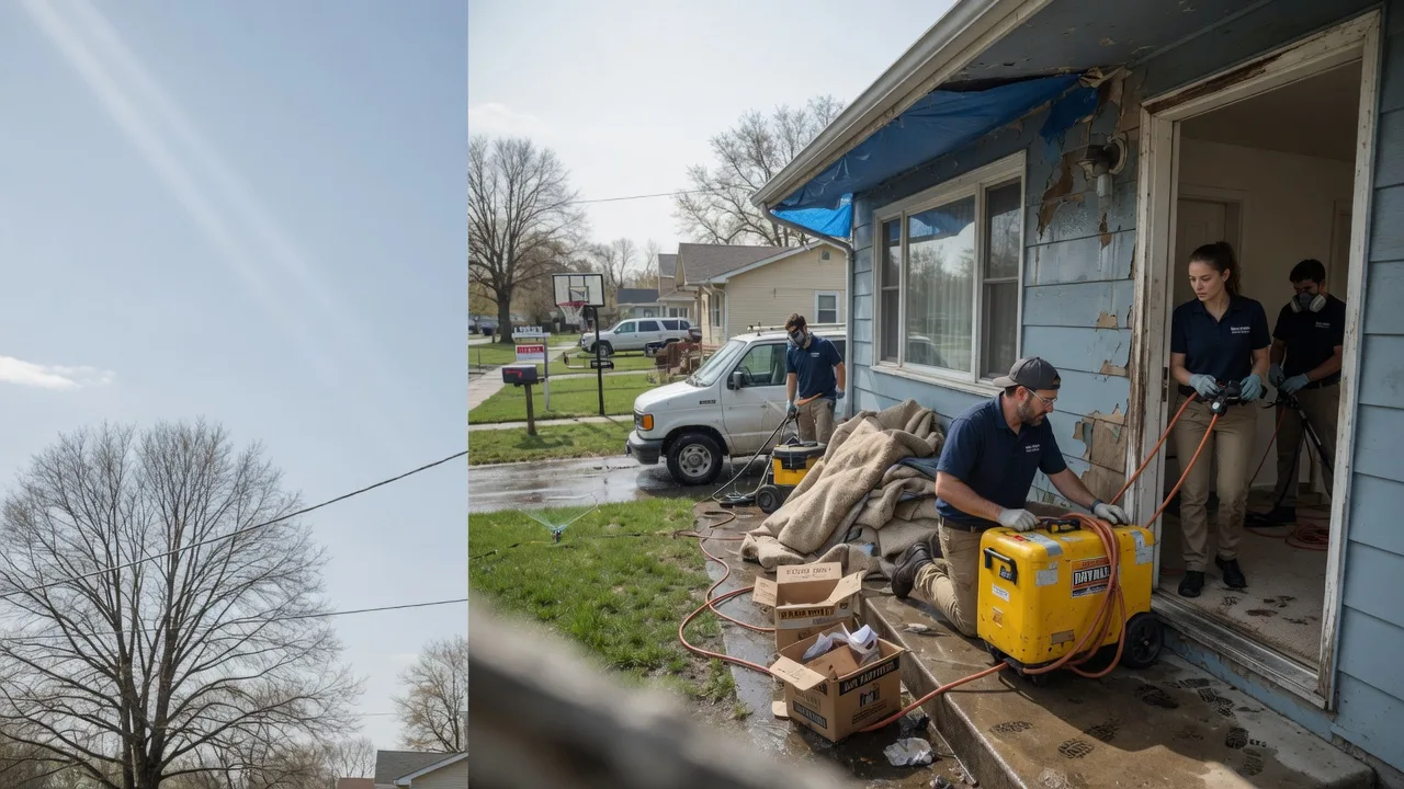 Basement Flood Cleanup in Akron, AL near me